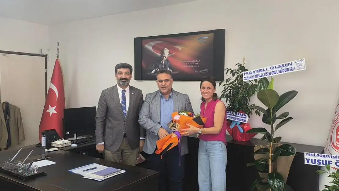 Başkan Çelik'ten SGK İl Müdürü Çelik'e hayırlı olsun ziyareti