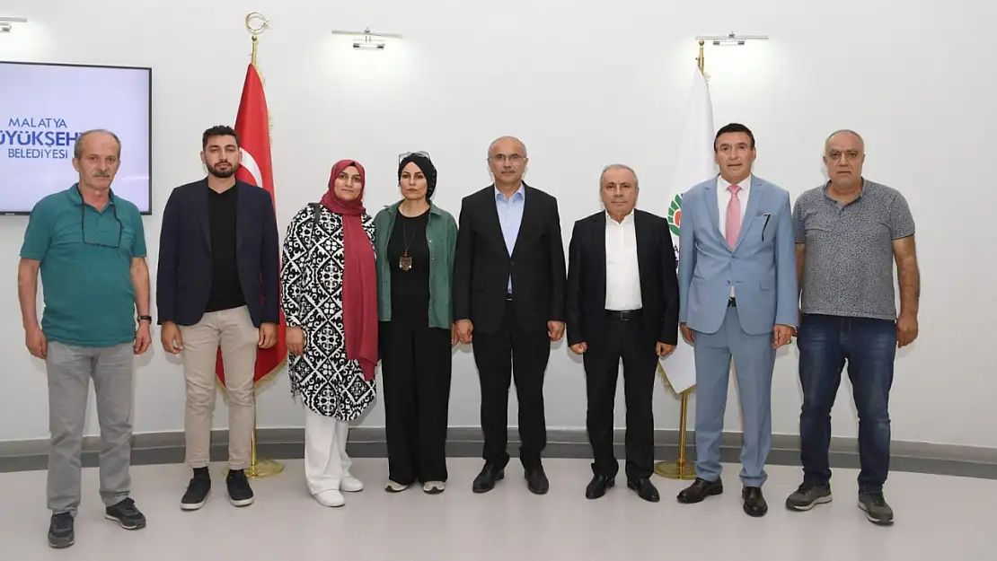 Başkan Güner'den Başkan Sami Er'e ziyaret