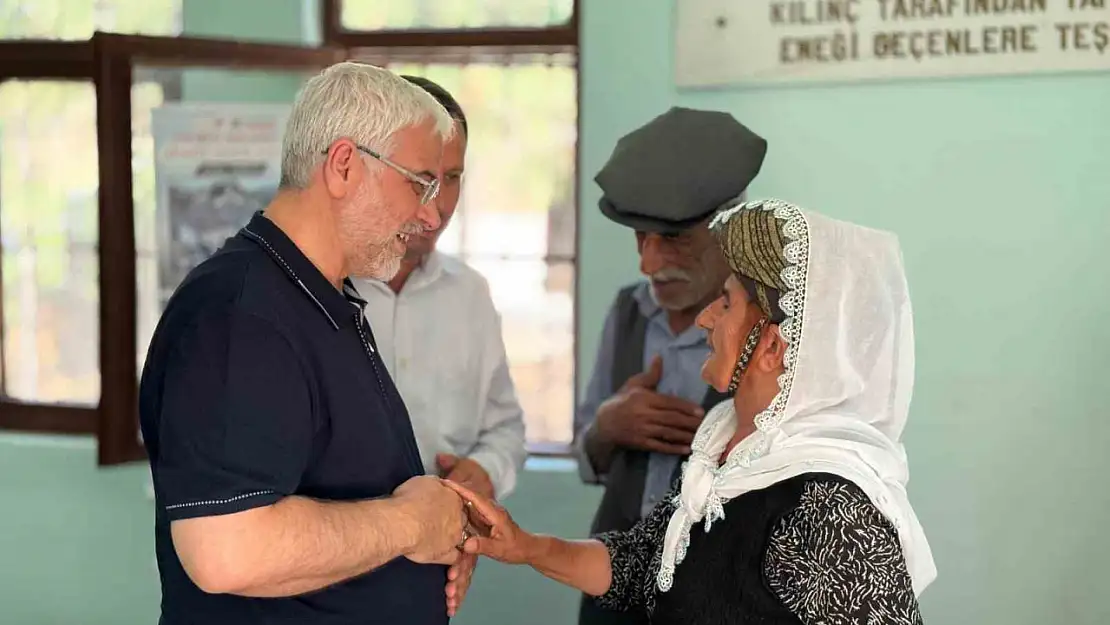 Başkan Kablan'dan Şeybor ziyaretinde aşure mesajı