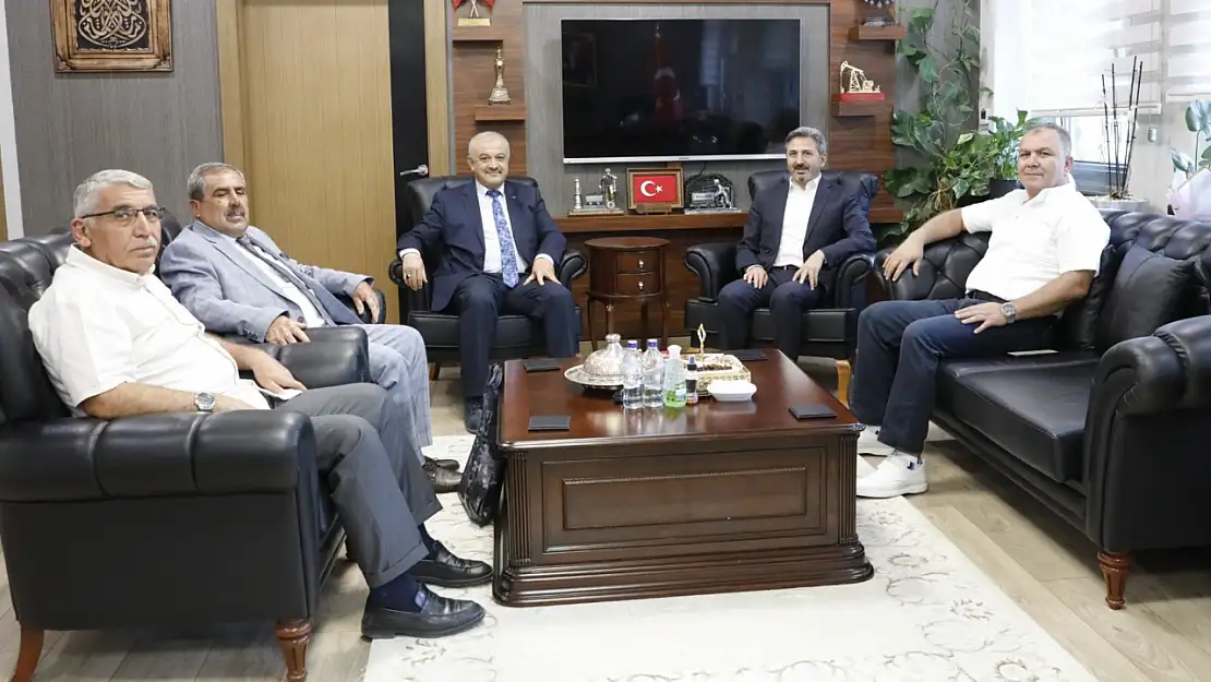 Başkan Olgun'dan Bakan Yardımcısı Aydın'a ziyaret