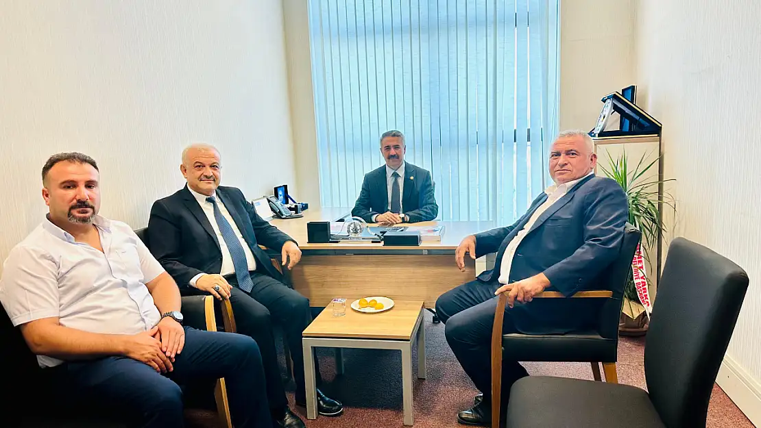 Başkan Olgun'dan Milletvekili Alkayış'a ziyaret