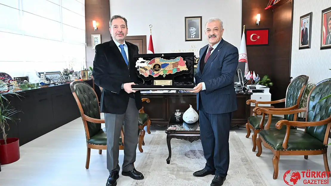 Başkan Olgun'dan TAGEM Genel Müdürü Atalay'a ziyaret
