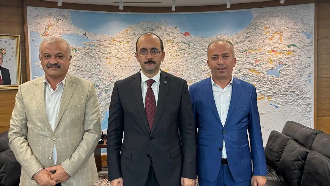 Başkan Olgun DSİ Genel Müdürü Balta ile bir araya geldi