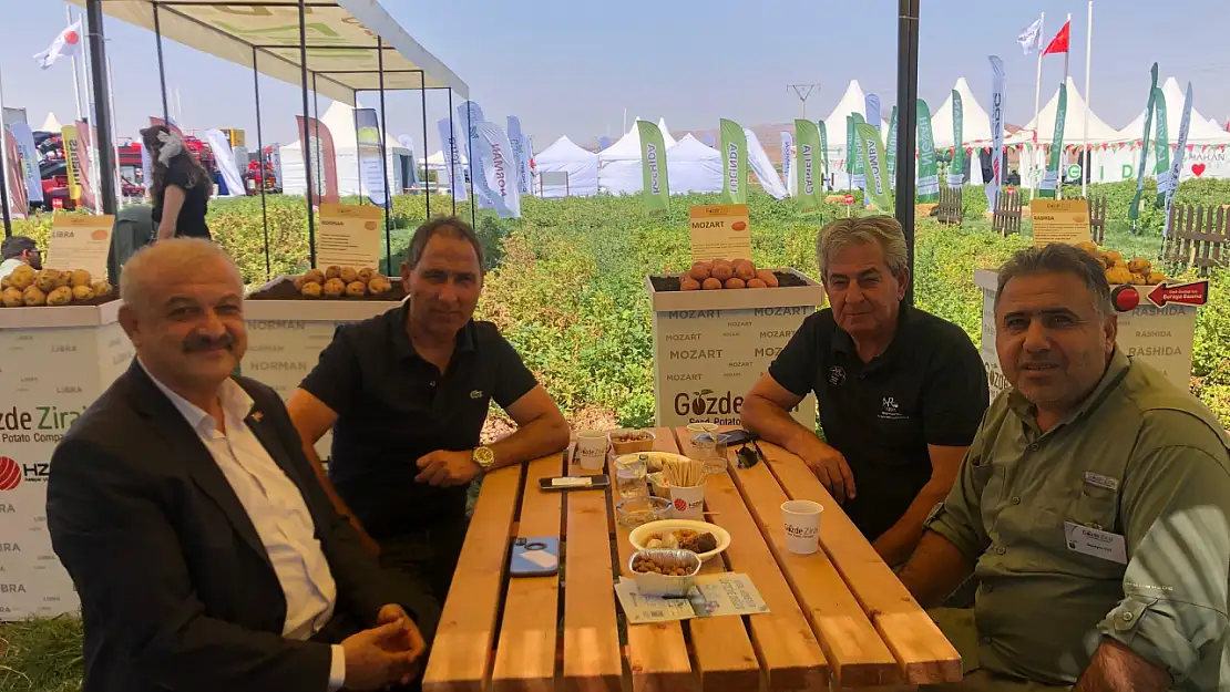 Başkan Olgun Kapadokya'da Patates Günleri fuarına katıldı