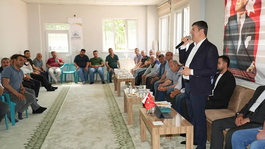 Başkan Tutdere: 'Adıyaman Belediyesi evinizdir, yurdunuzdur'