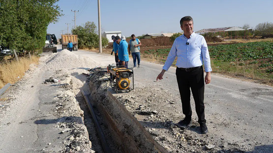 Başkan Tutdere: 'Çimen Evlerde su çilesine son veriyoruz'