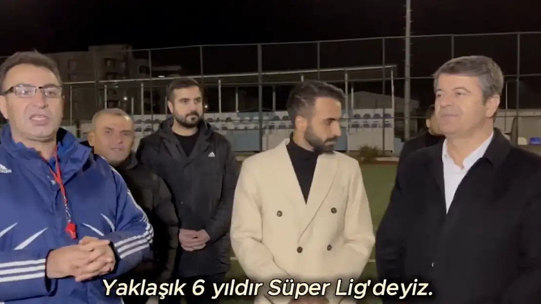 Başkan Tutdere'den Adıyaman İşitme Engelliler Futbol Takımı'na ziyaret