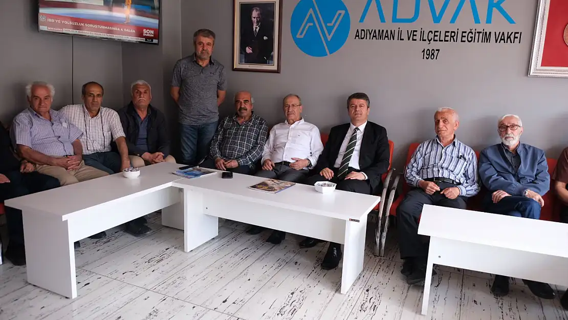 Başkan Tutdere'den ADVAK'a Ziyaret