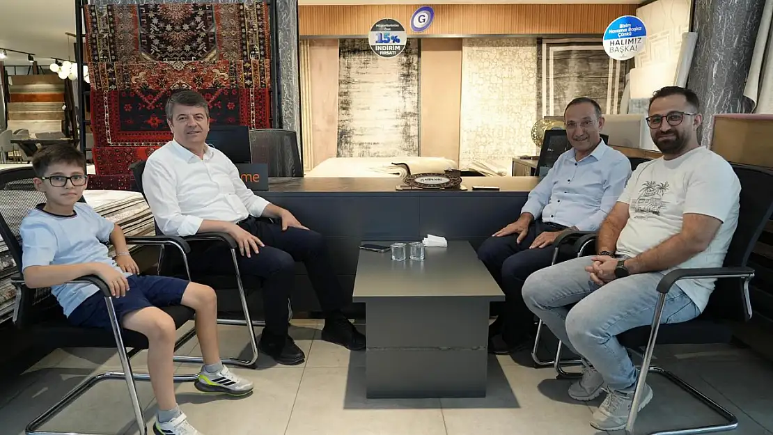 Başkan Tutdere'den Dağtekin'e ziyaret