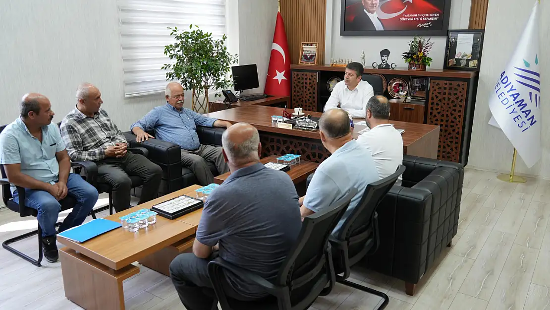 Başkan Tutdere hemşehrilerini ağırladı