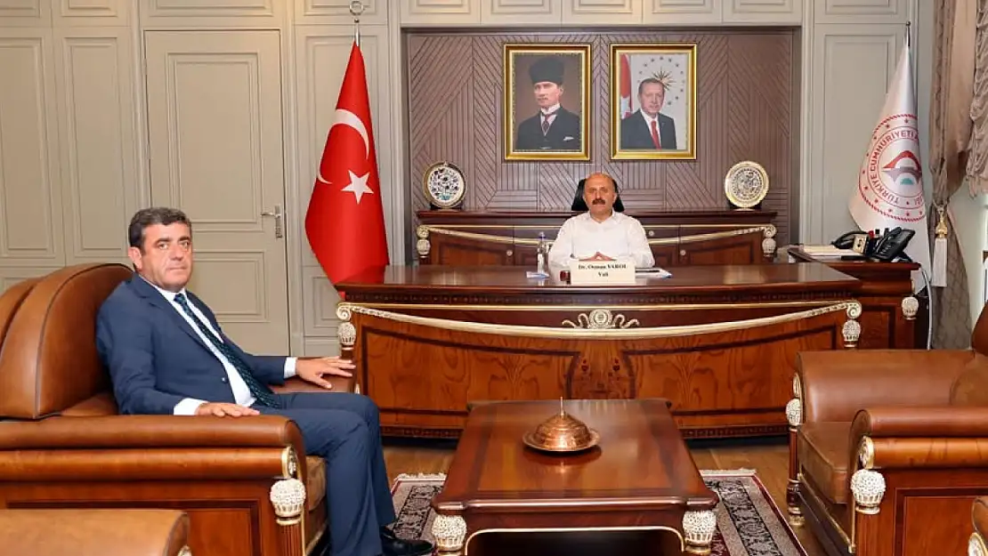 Başkan Yakan'dan Vali Varol'a ziyaret