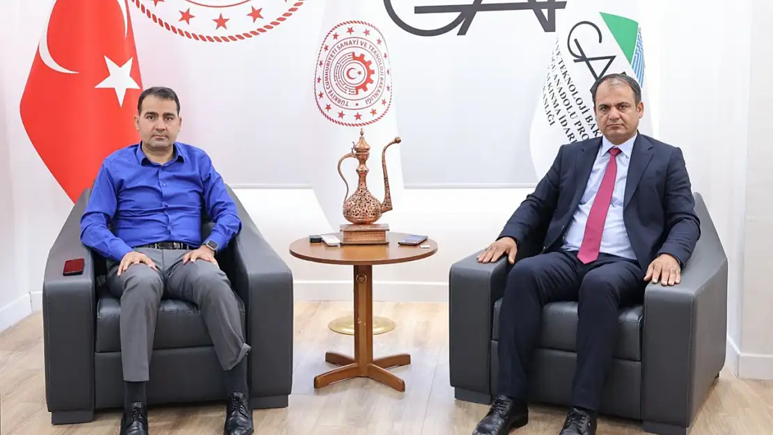Başkan Yiğit'ten GAP Kalkınma İdaresi Başkanı Maral'a ziyaret