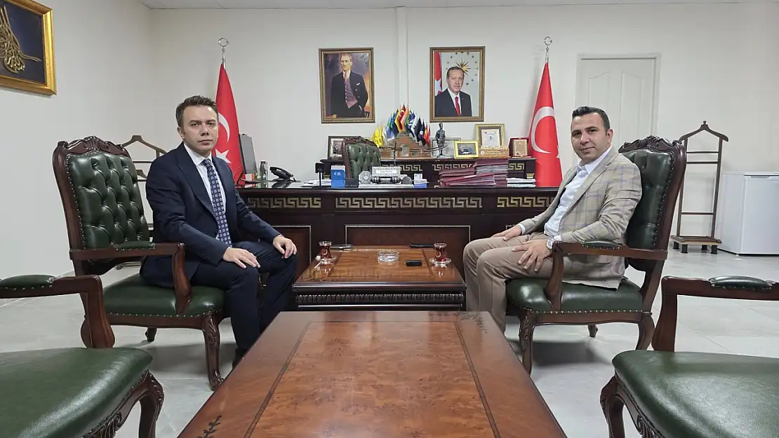 Başsavcı Duran'dan Kaymakam Algın'a ziyaret