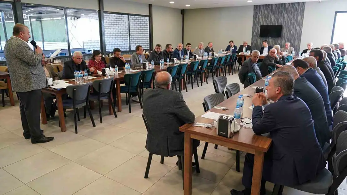 Adıyaman Belediyeler Birliği Kasım ayı toplantısını gerçekleştirdi