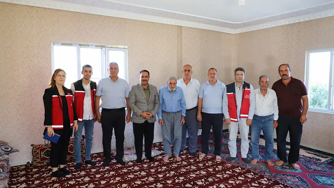 Bilici'den Kore Gazisi Mustafa Süt'e ziyaret