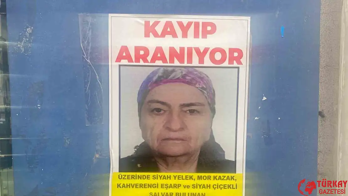 Adıyaman Gölbaşı'nda bir aydır kayıp olan yaşlı kadının bulunması için afişler asıldı