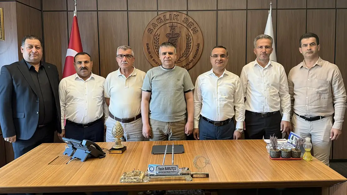 Büro Memur-Sen Adıyaman şubesi heyetinden Barutçu'ya ziyaret