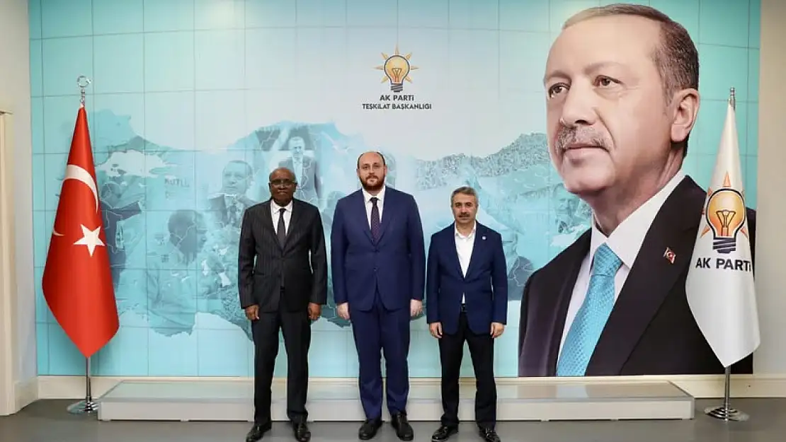 Büyükgümüş ve Cibuti Büyükelsi'nden Milletvekili Alkayış'a ziyaret