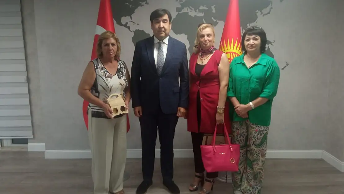Celbiş'ten Kırgızistan Cumhuriyeti Antalya Başkonsolosu Kosonov'a ziyaret