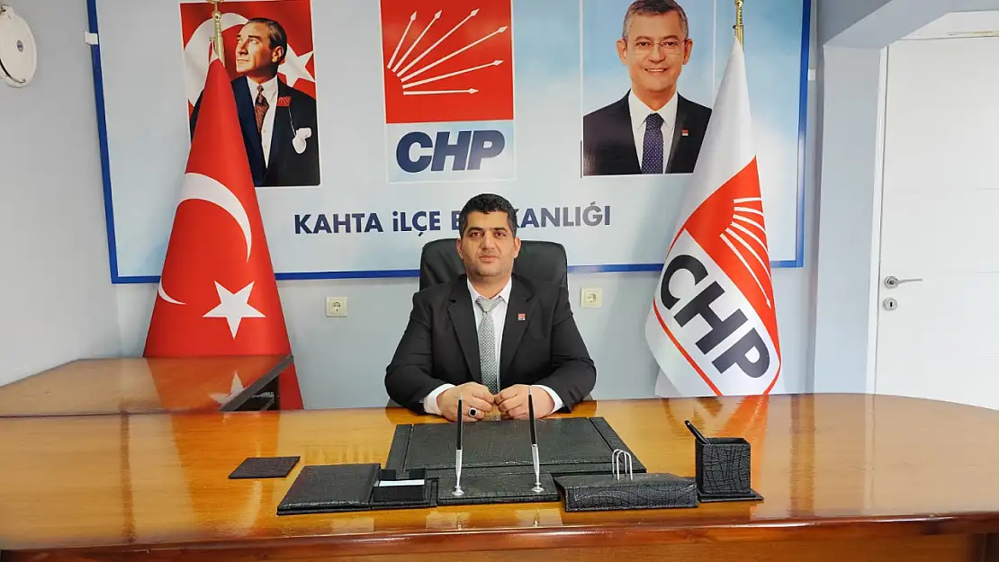 CHP Kahta İlçe Başkanlığına Uğur Eren atandı