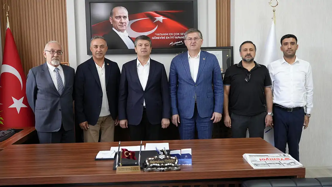 CHP Milletvekilleri Tahtasız ve Yıldızlı, Başkan Tutdere'yi ziyaret etti