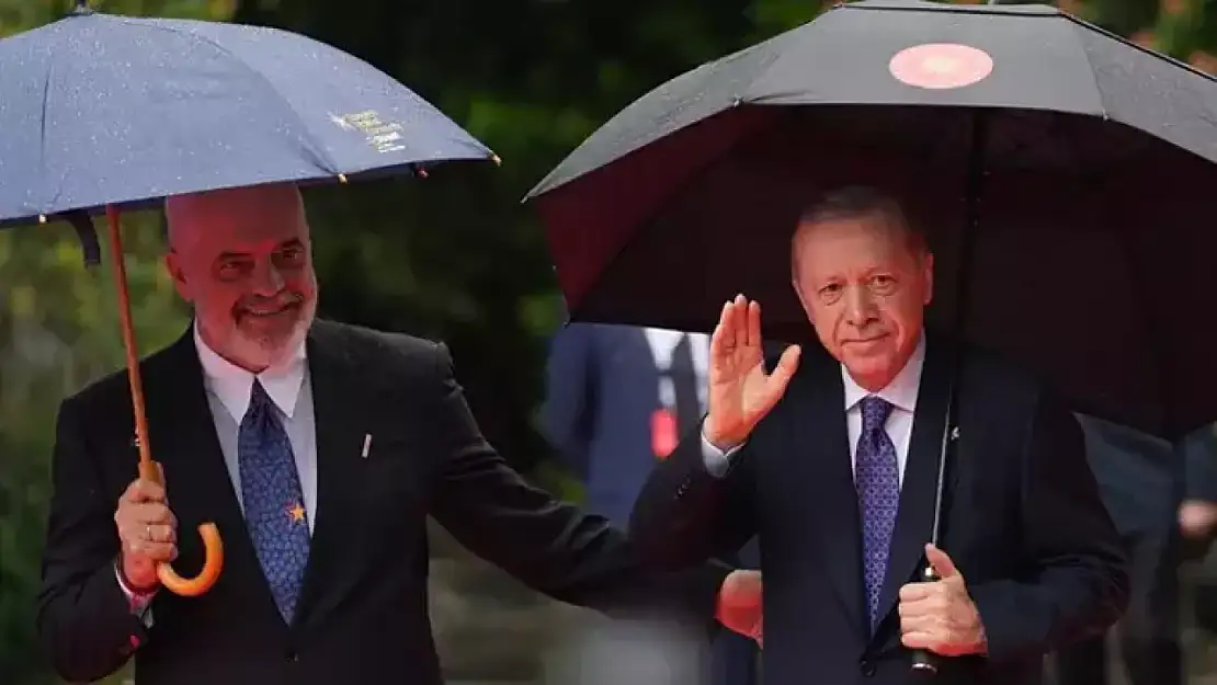 Cumhurbaşkanı Erdoğan Arnavutluk'ta