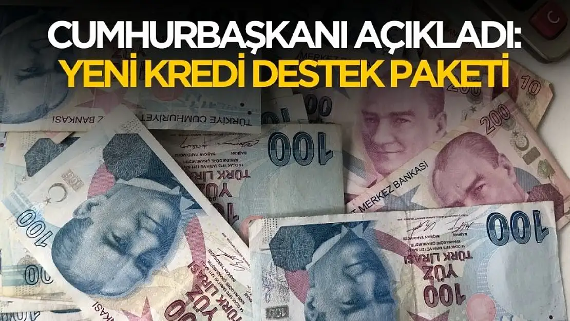 Cumhurbaşkanı talimatı verdi! Yeni kredi destek paketi geliyor