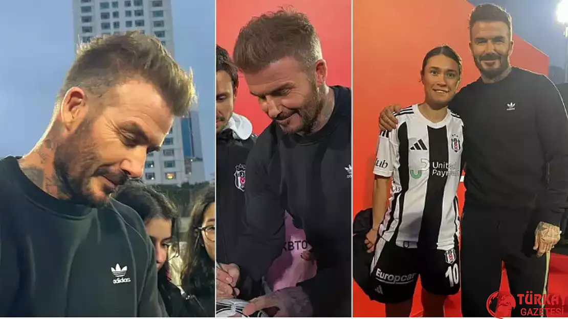 David Beckham, Beşiktaşlı  futbolcularla bir araya geldi