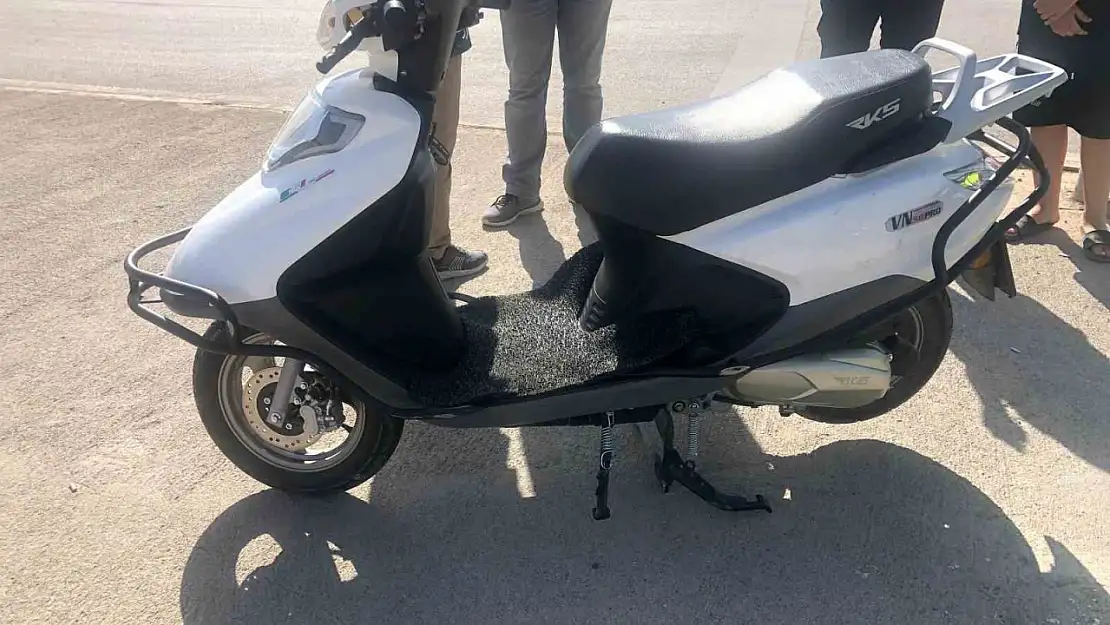 Adıyaman'da devrilen motosikletin sürücüsü yaralandı