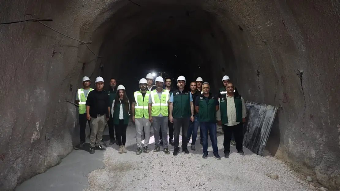 DSİ 20. Bölge Müdürü Doğru Koçali Barajında incelemelerde bulundu