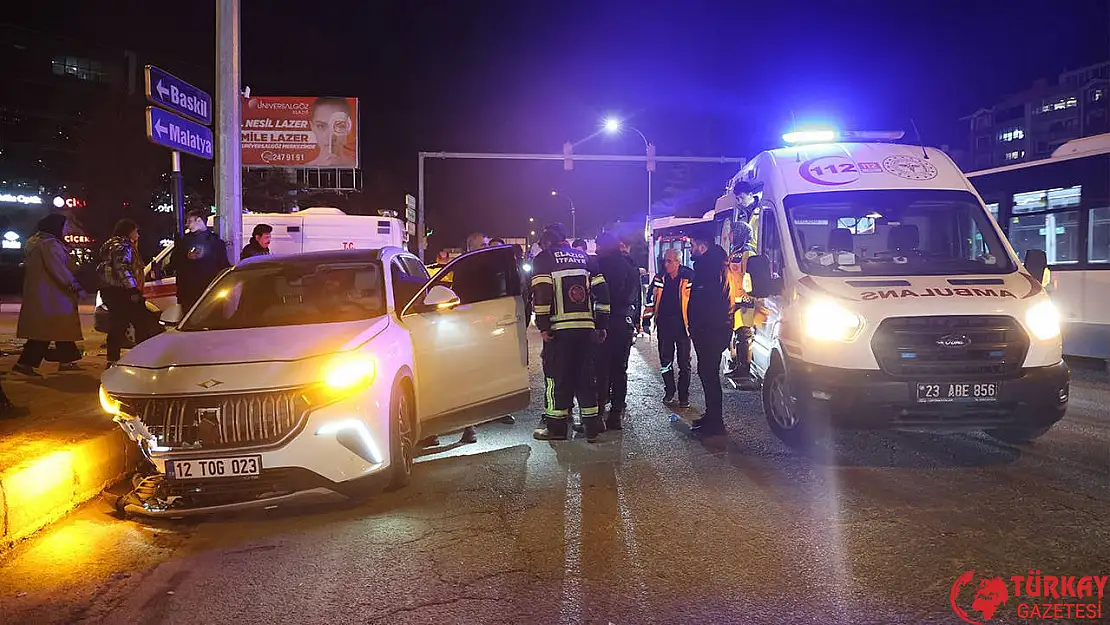 Elazığ'da trafik kazası: 5 yaralı