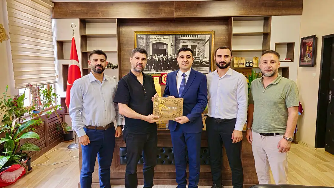 ELÇEMDER Heyetinden Kaymakam Güngör'e ziyaret