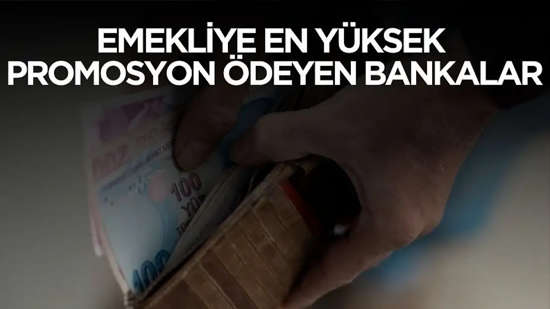 Emeklilere en yüksek promosyon ödemesi yapan bankalar listelendi