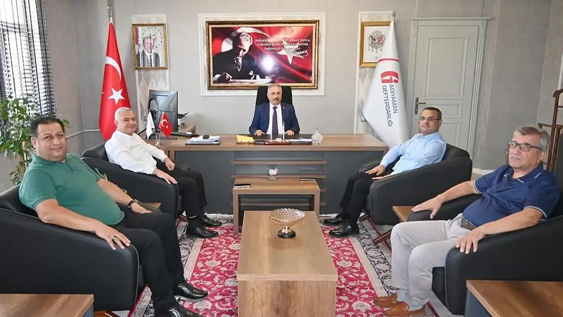 Ergen'den İl Defterdarı Kurt ve Demirci'ye ziyaret