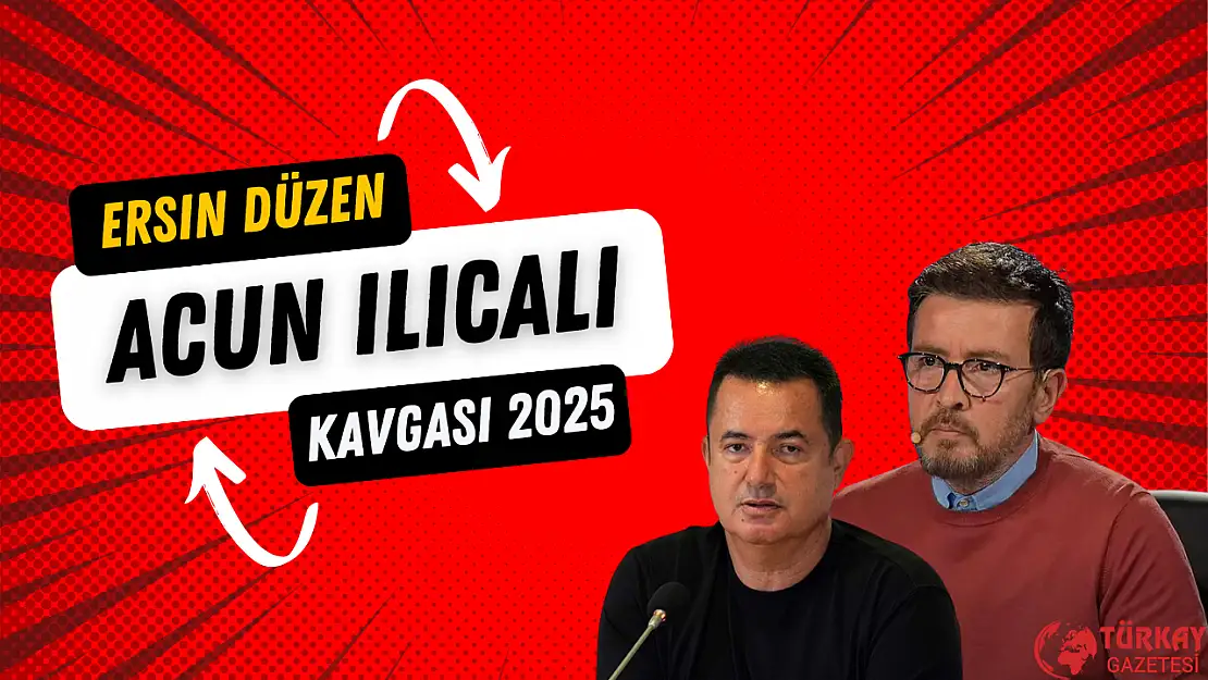 Ersin Düzen ile Acun Ilıcalı canlı yayında tartıştı! İşte o anlar