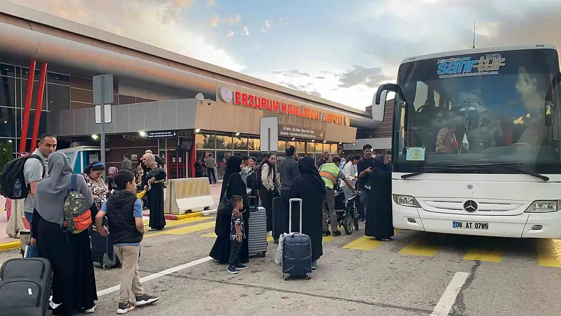 Erzurum Havalimanında bomba ihbarı! Seferler iptal oldu