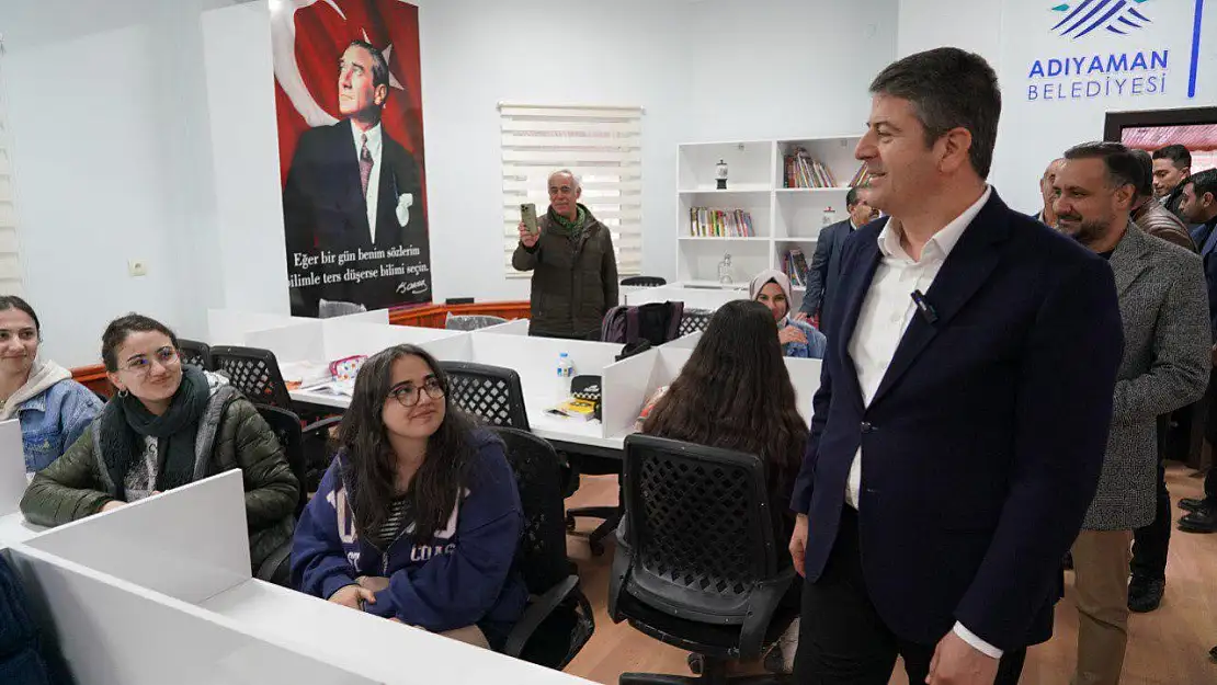 Adıyaman Belediyesi Fatih Mahallesi'ne modern etüt ve kurs merkezi açtı