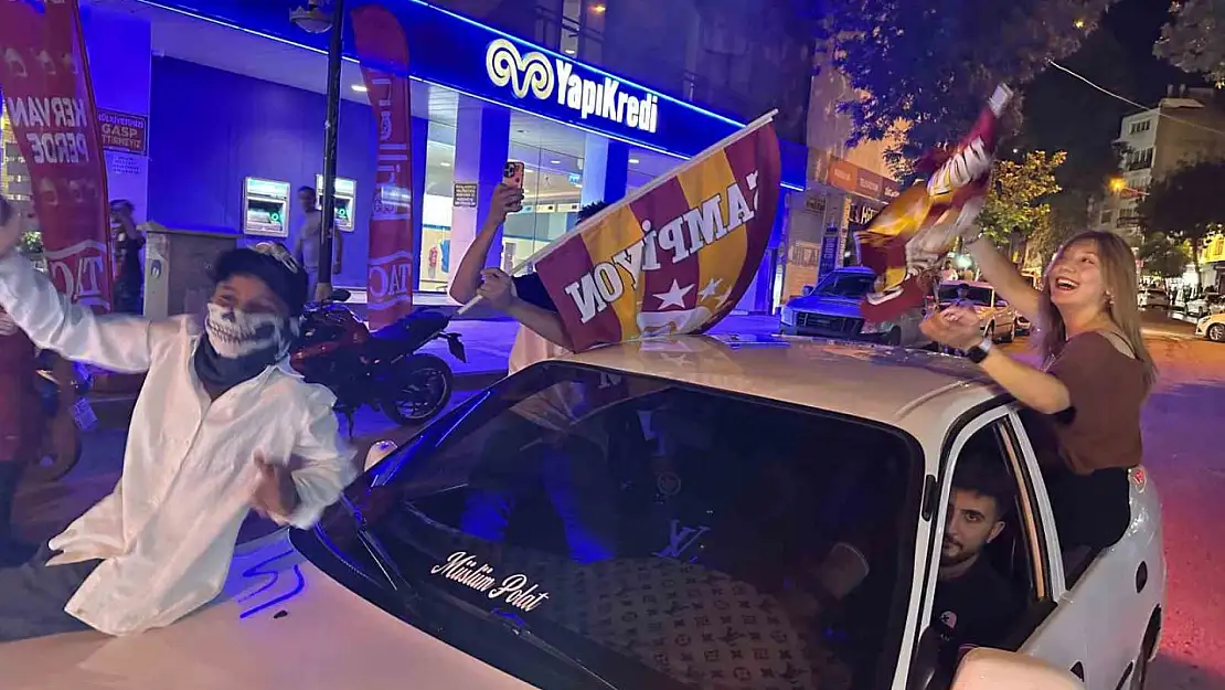 Galatasaray'ın şampiyonluğu Adıyaman'da coşkuyla kutlandı