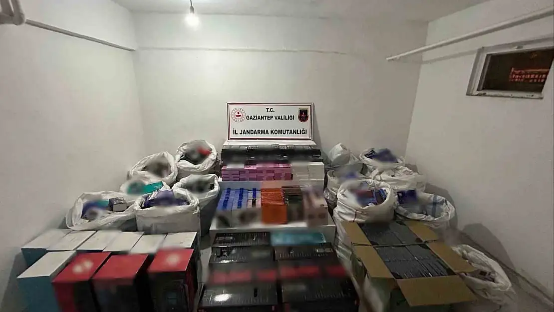 Gaziantep 3 milyon TL değerinde kaçak elektronik eşya ele geçirildi: 2 gözaltı