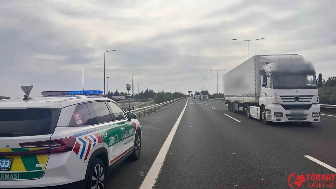 Gaziantep'te 172 araca 410 bin TL radar cezası