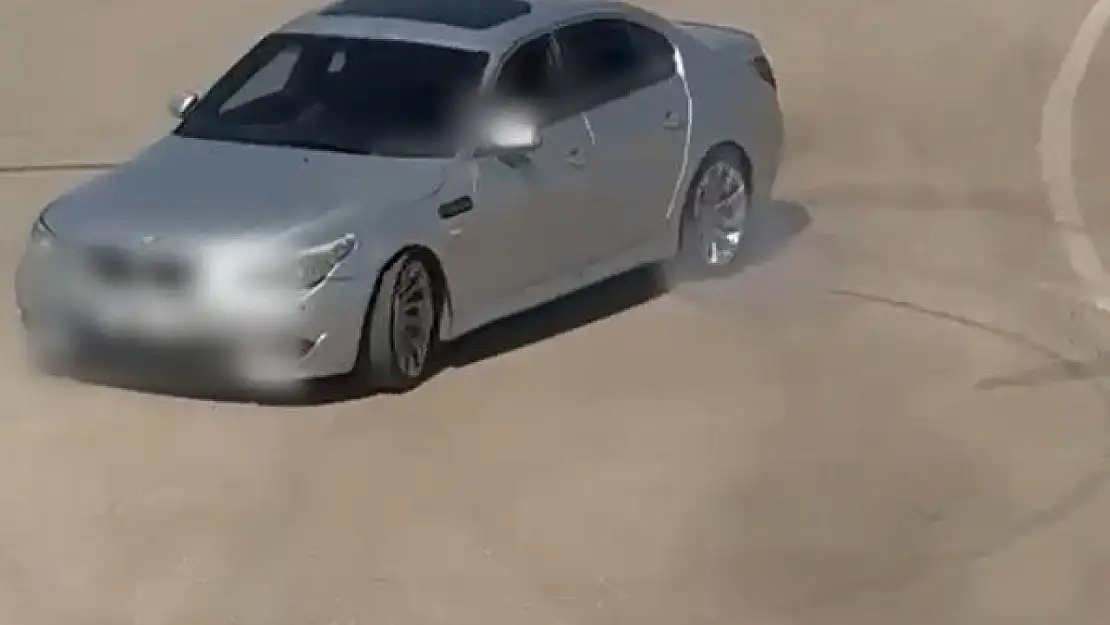 Gaziantep'te drift yapan sürücüye 46 bin 392 TL ceza