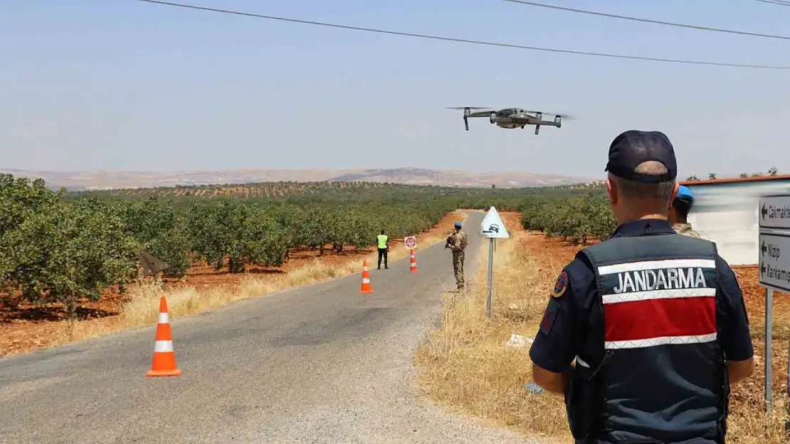 Gaziantep'te jandarma ekipleri 'yeşil altın' için nöbette