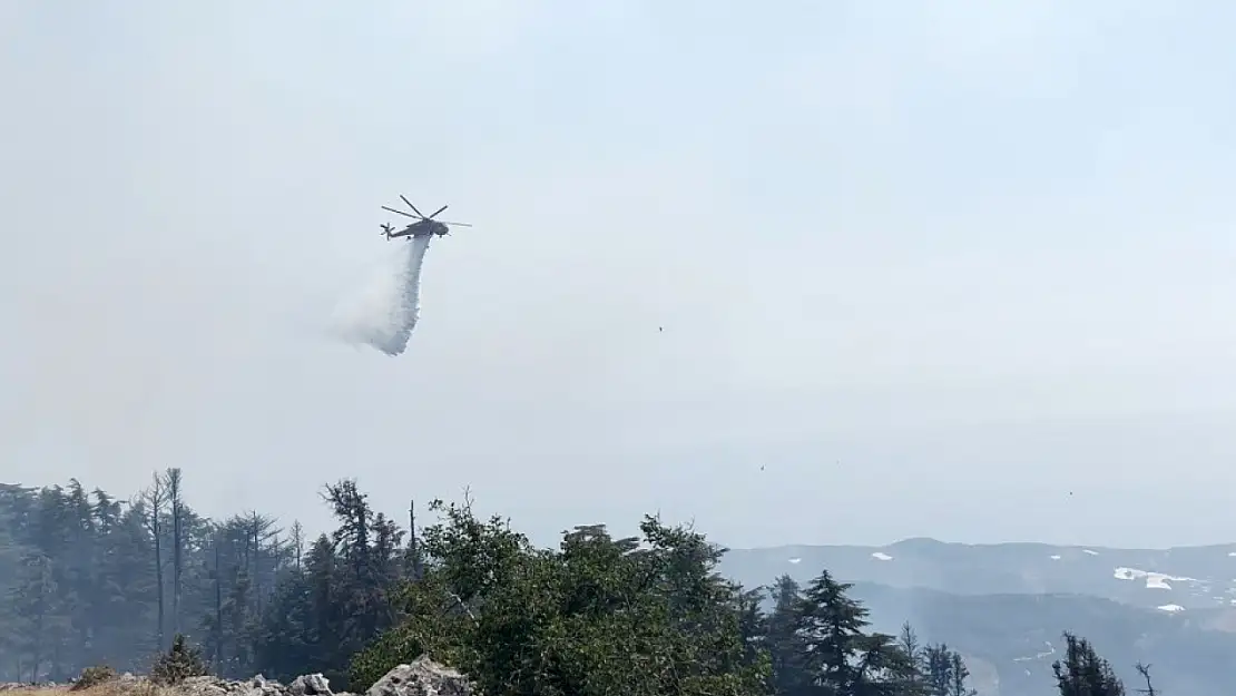 Gazipaşa'daki orman yangını 3. gününde kontrol altına alındı