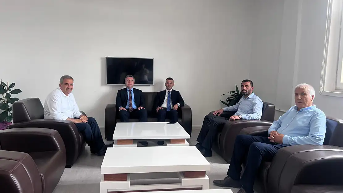 Göktaş ve Erdoğan'dan Gerger Kaymakamlığına ziyaret