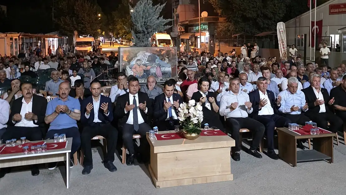 Gölbaşı'nda 15 Demokrasi ve Milli Birlik Günü Anma Programı düzenlendi