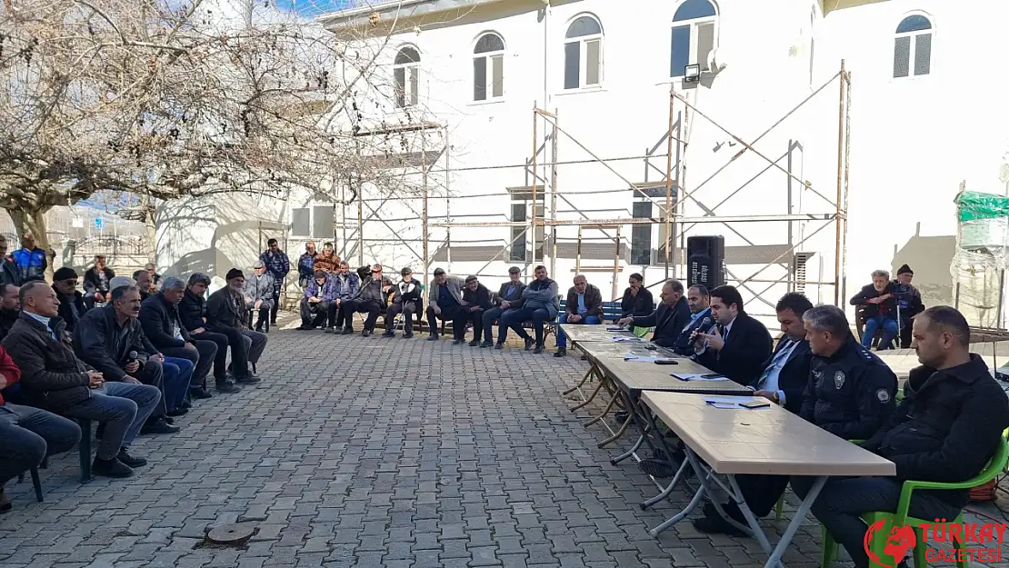 Gölbaşı'nda Hamzalar Evleri sakinleriyle rezerv alan toplantısı yapıldı