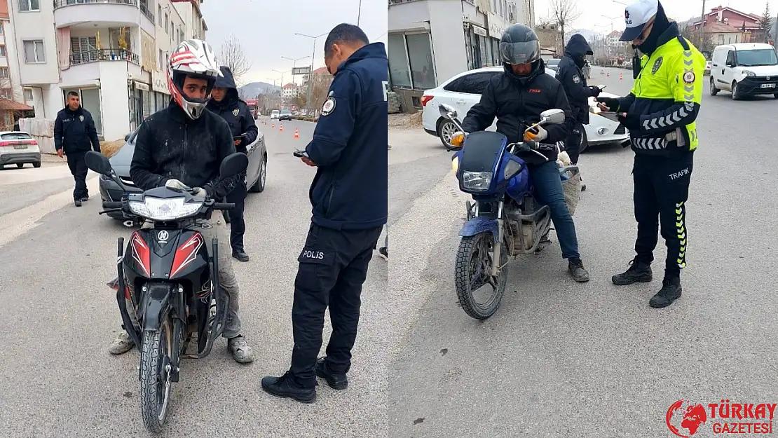 Gölbaşı'nda motosiklet denetimleri artırıldı