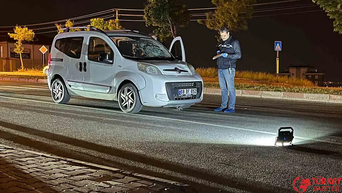 Hafif ticari aracın çarptığı kadın hayatını kaybetti