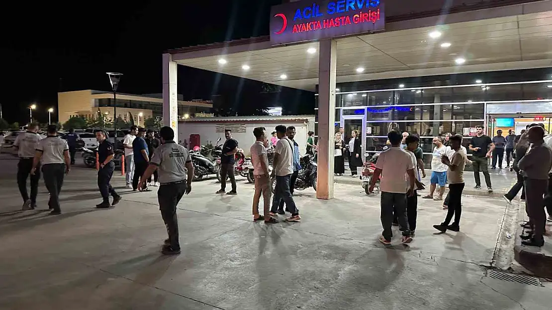 Hastanede iki grup arasında kavga
