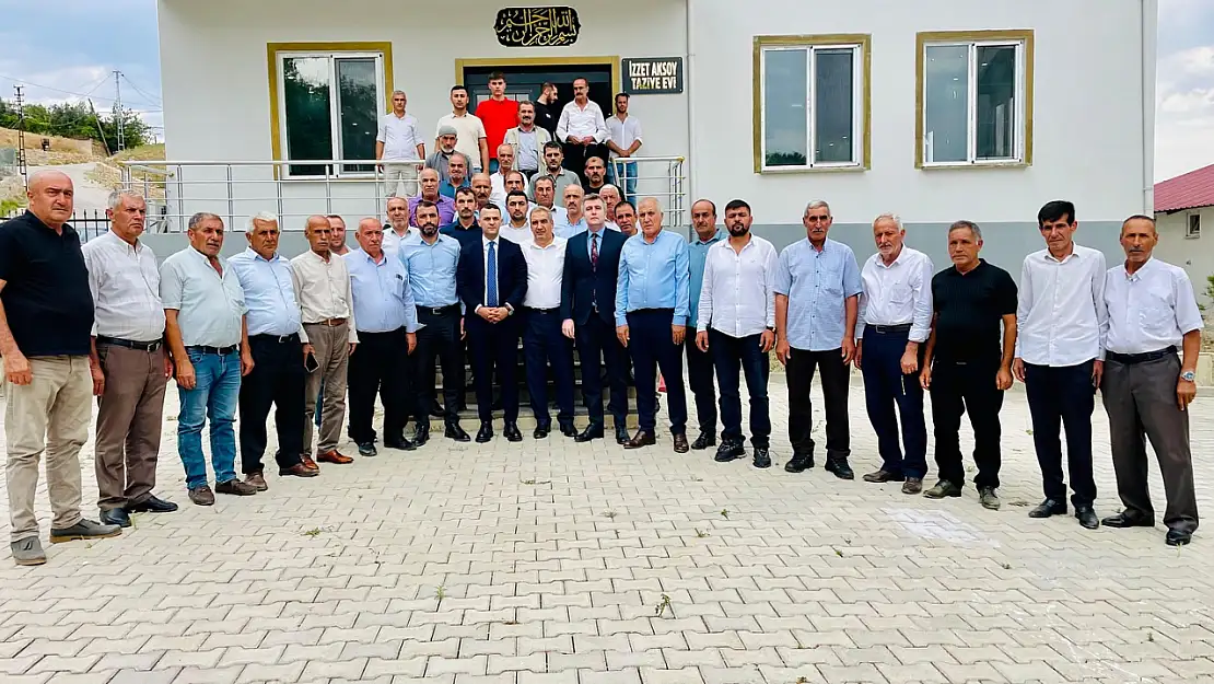 İl Genel Sekreteri Göktaş ve İl Genel Meclis Başkanı Erdoğan Gerger'e çıkarma yaptı